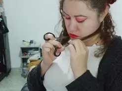 Amateur Private Sex Chat of Curly_greeneyed
