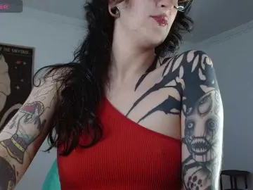 Bongacams Nude Webcam of Inked-Val