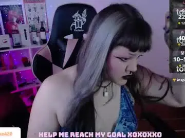 Chaturbate Sex Cam of destroyall420