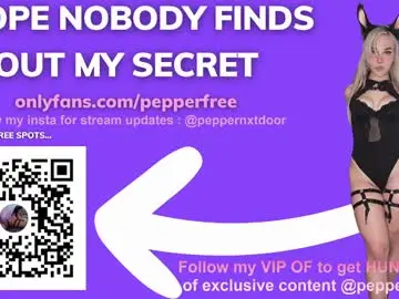Chaturbate Sex Chat of pepperxminthe