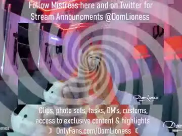 Chaturbate Sex Chat of domlioness