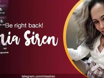 Chaturbate Adult Webcams of miasiren