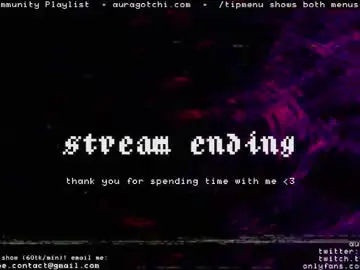 Chaturbate Live Sex of auragotchi