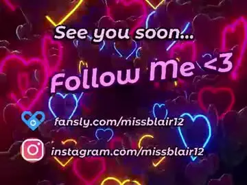 Chaturbate Live Sex Cam of missblair12