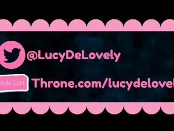 Chaturbate Best live sex cam show of lucydelovely