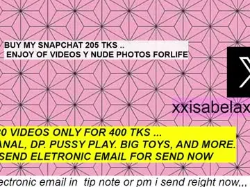 Chaturbate Watch Live Sex Cams of xxisabelaxxx