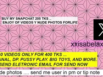 Chaturbate Adult Webcam of xxisabelaxxx