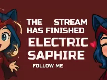 Chaturbate Adult Video Chat of electricsapphire