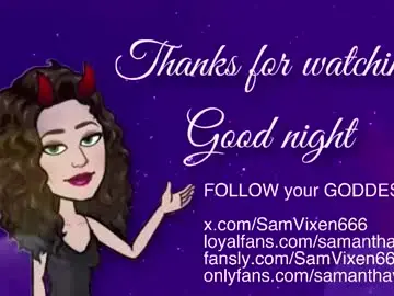 Chaturbate Nude Webcam of samanthavixen