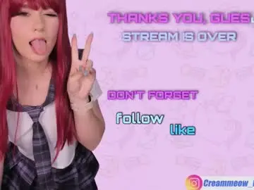 Chaturbate Best live sex cam show of creammeow