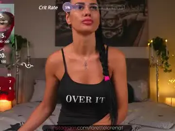 Chaturbate Adult Video Chat of lorettelorenaa