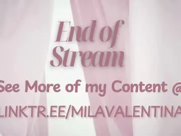 Chaturbate Best Webcam of milavalentinax