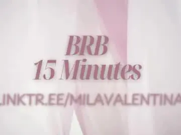 Chaturbate Private Sex Chat of milavalentinax
