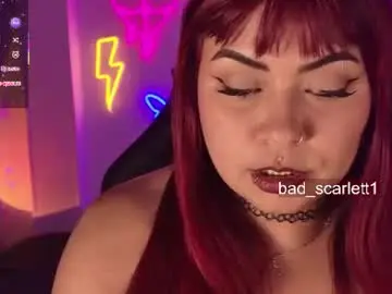Chaturbate Live Sex Cam of bad_scarlett1