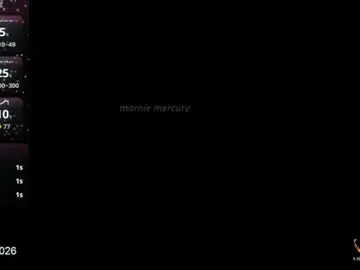 Chaturbate Free Live Porn of marniemercury322