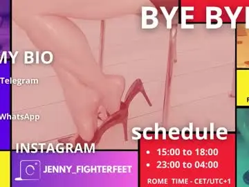 Chaturbate Private Sex Chat of jenny_fighterfeet
