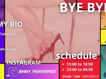 Chaturbate Live Sex of jenny_fighterfeet