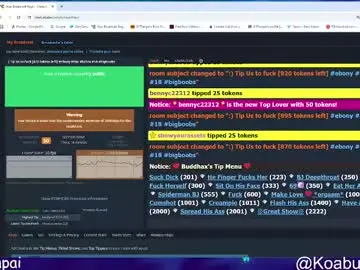 Chaturbate Best live sex cam show of buddhax