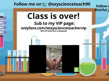 Chaturbate Live Sex Cam of sexyscienceteacher90