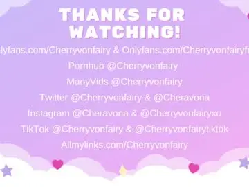 Chaturbate Sex Chat of cherryvonfairy