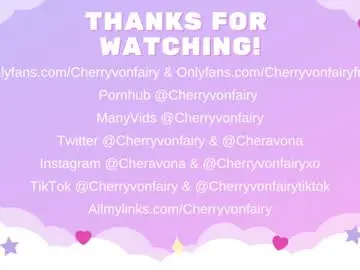 Chaturbate Free Live Porn of cherryvonfairy