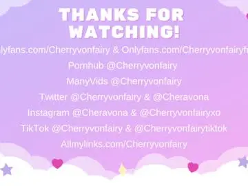 Chaturbate Adult Video Chat of cherryvonfairy