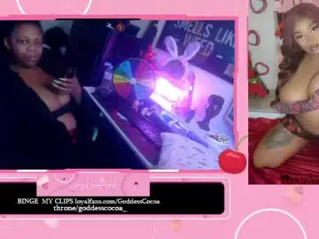 Chaturbate Best live sex cam show of goddesscocoaa