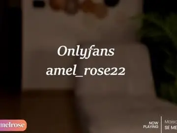Chaturbate Live Sex Cam of amelrose