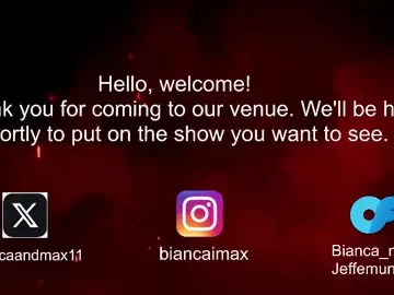 Chaturbate Free Live Porn of bianca_and_maxwell