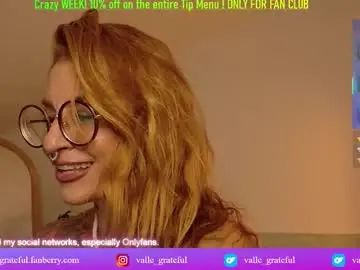 Chaturbate Best live sex cam show of valle_grateful