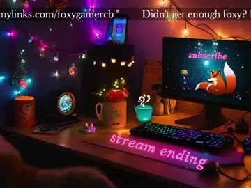 Chaturbate Sex Cam of foxy_gamer