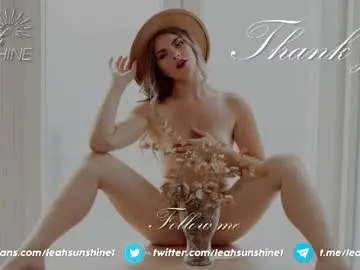 Chaturbate Sex Chat of leahsunshine
