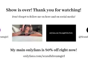 Chaturbate Sex Cam of scandidreamgirl