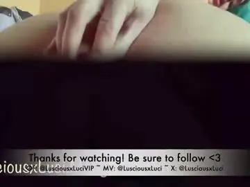Chaturbate Live Sex of lusciousxluci