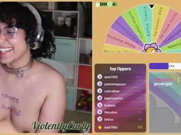 Chaturbate Live Sex Cam of violentlycurly