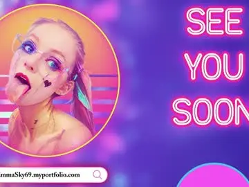 Chaturbate Best live sex cam show of emmasky69