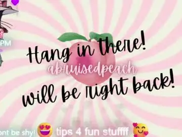 Chaturbate Best live sex cam show of abruisedpeach