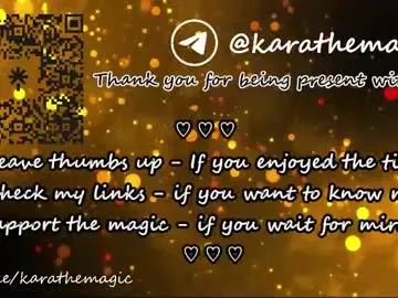 Chaturbate Watch Live Sex Cams of karathemagic