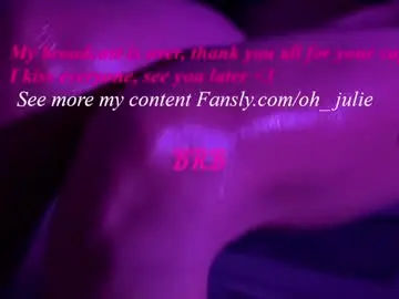 Chaturbate Adult Video Chat of oh_julie