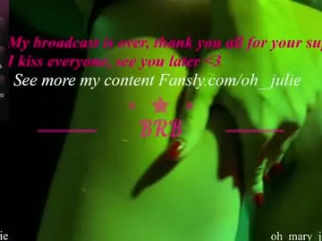 Chaturbate Free Porn Cam of oh_julie