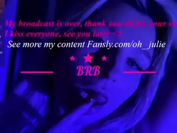 Chaturbate Nude Webcam of oh_julie
