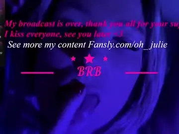 Chaturbate Live Sex Cam of oh_julie