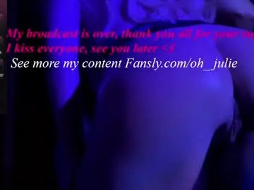Chaturbate Sex Chat of oh_julie
