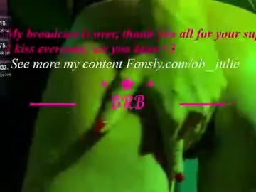 Chaturbate Free Porn Cam of oh_julie