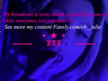 Chaturbate Live Porn of oh_julie