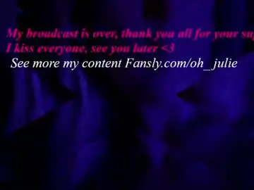 Chaturbate Sex Chat of oh_julie